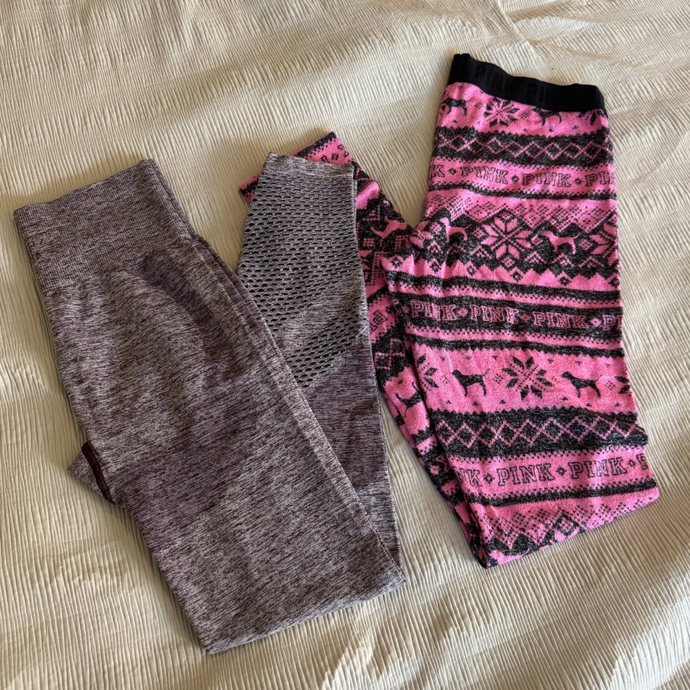 Pink by Victoria’s Secret leggings and pajama pants
